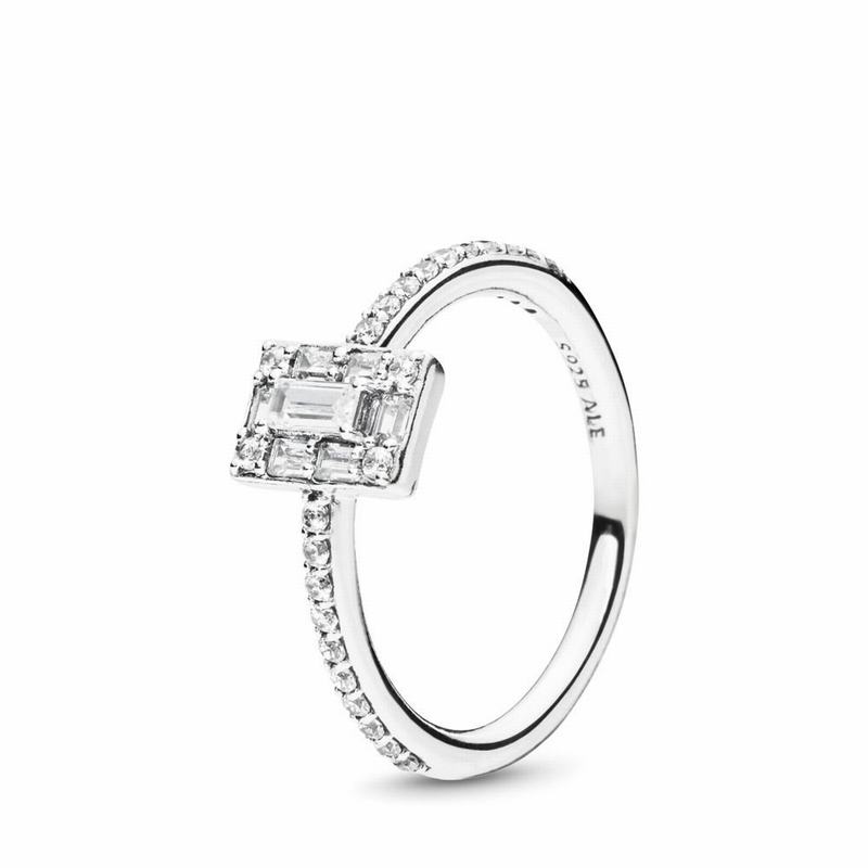 Pandora Luminous Ice Stackable Ring Silver Egypt MG0695341